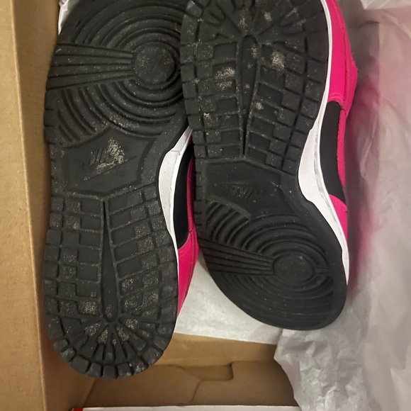 Black and Pink Dunk Lows Womens - Picture 4 of 4